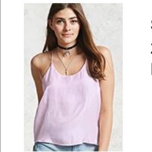 Forever 21 silky tank top
